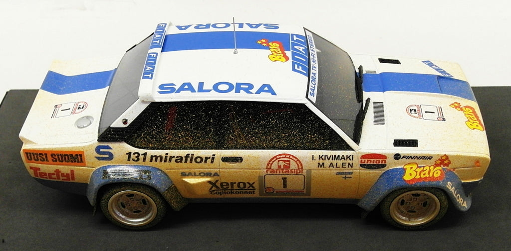 Top Marques 1/18 Scale TOP043ED - Fiat 131 Abarth 1st 1000 Lakes 1980