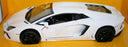 Rastar 1/18 Scale Metal Model - 61300 Lamborghini Aventador LP700-4 - White