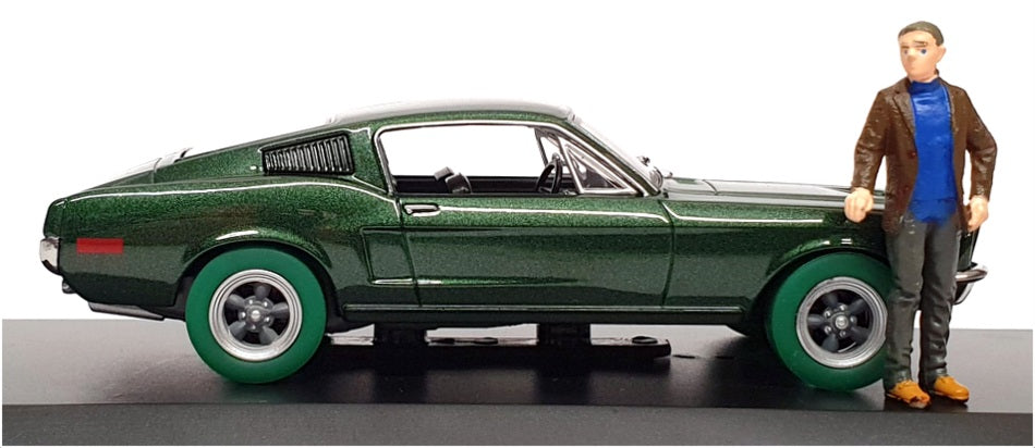 Greenlight 1/43 Scale 86433 - 1968 Ford Mustang GT "Bullitt" - Met Green Chase