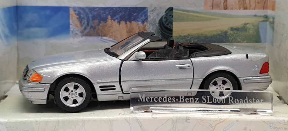 Cararama 1/43 Scale Diecast 00251 - Mercedes Benz SL600 Roadster - Silver