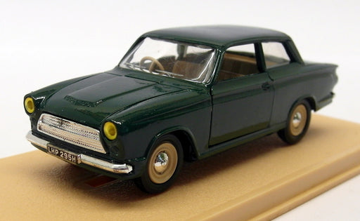 Eligor 1/43 Scale EL13 - 1102R 1965 Ford Cortina MK1 Berline Dark Green RHD