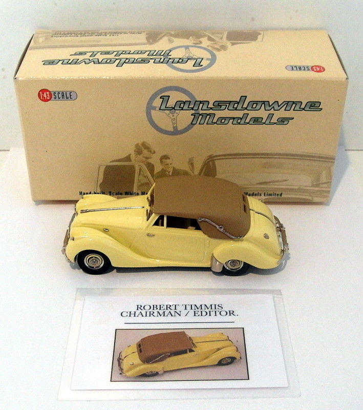 Lansdowne Models 1/43 Scale LDM58X 1949 Lagonda 2.6 Litre DHC - LCC Special 2008