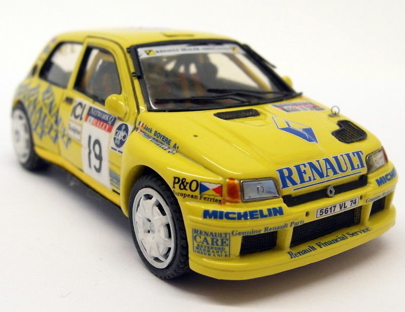 Formula 43 Kits 1/43 Scale White Metal - #19 Renault Clio RAC Rally 1995 #19