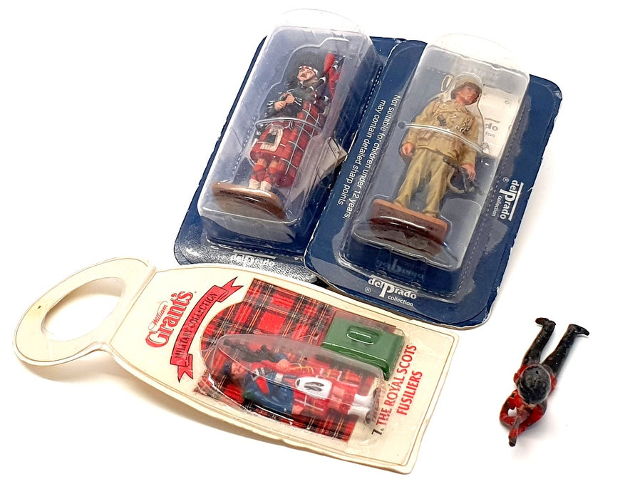 Del Prado William Grants DW01 - Set Of 4 Metal Soldiers