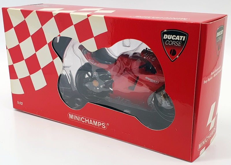 Minichamps 1/12 Scale 122 060012 Ducati Desmosedici Bayliss MotoGP Valencia 2006