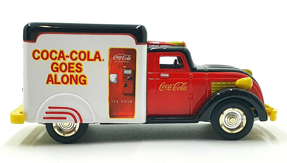 Matchbox Appx 10cm Long YYM96505 - 1937 Dodge Airflow Truck - Coca Cola