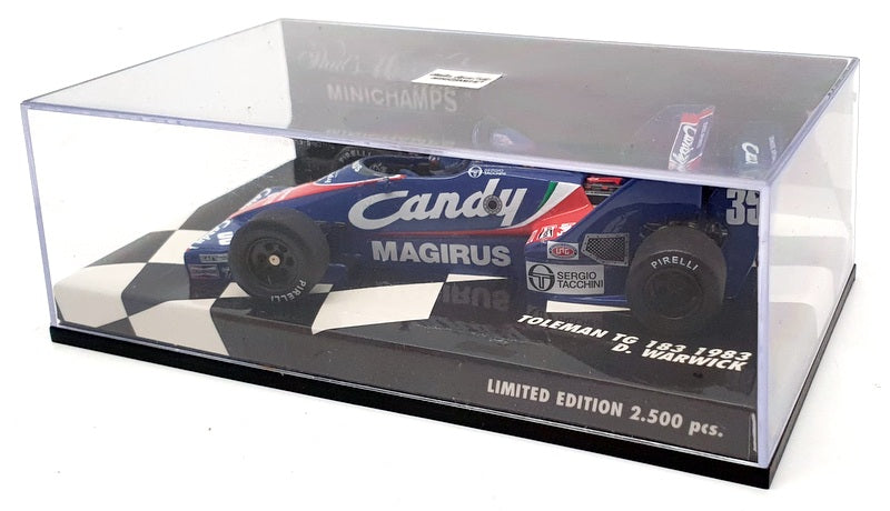 Minichamps 1/43 Scale 430 830035 - 1983 Toleman TG 183 #35 D.Warwick