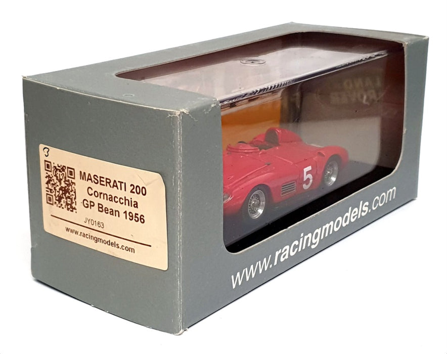 Racing Models 1/43 Scale JY0163 - Maserati 200 GP Bean 1956 #5 Cornacchia