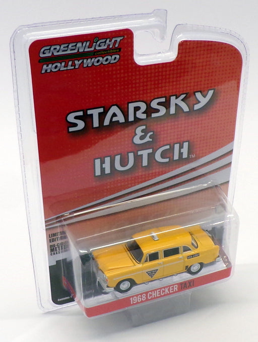 Greenlight 1/64 Scale 44855-C - 1968 Checker Taxi - Starsky & Hutch - Yellow