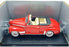 Eagle 1/18 Scale Diecast 1006 - 1941 Chevrolet Deluxe Convertible - Red