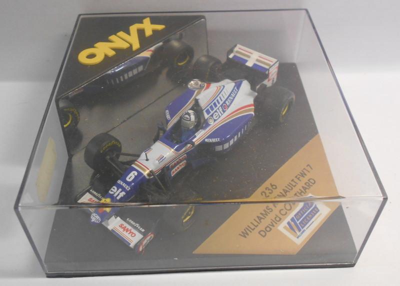 Onyx 1/43 Scale - 236 WILLAMS RENAULT FW17 DAVID COULTHARD