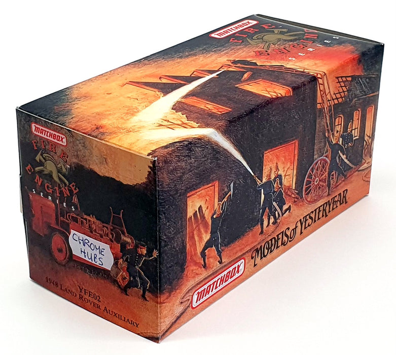 Matchbox 1/43 Scale Diecast YFE02 - 1948 Land Rover Auxiliary - Red