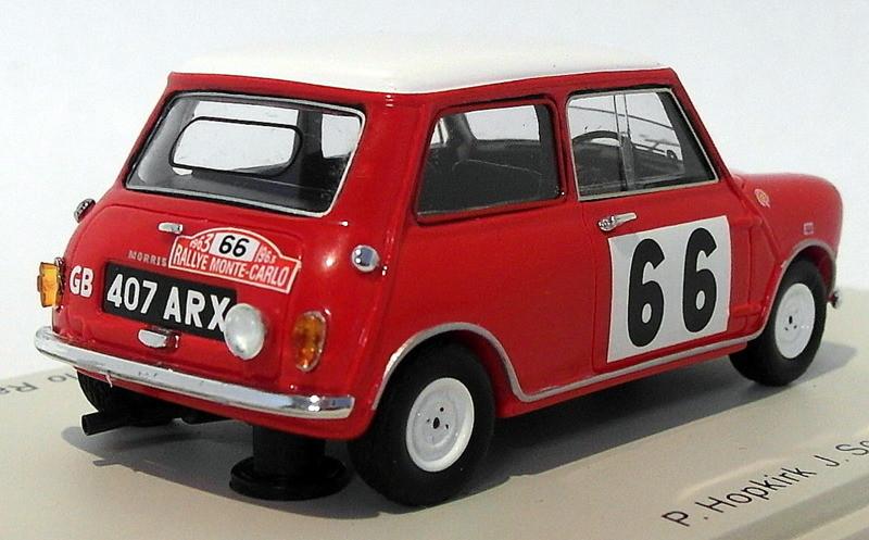 Spark Models 1/43 Scale Resin S1188 - Morris Mini Cooper #66 Monte Carlo 1963