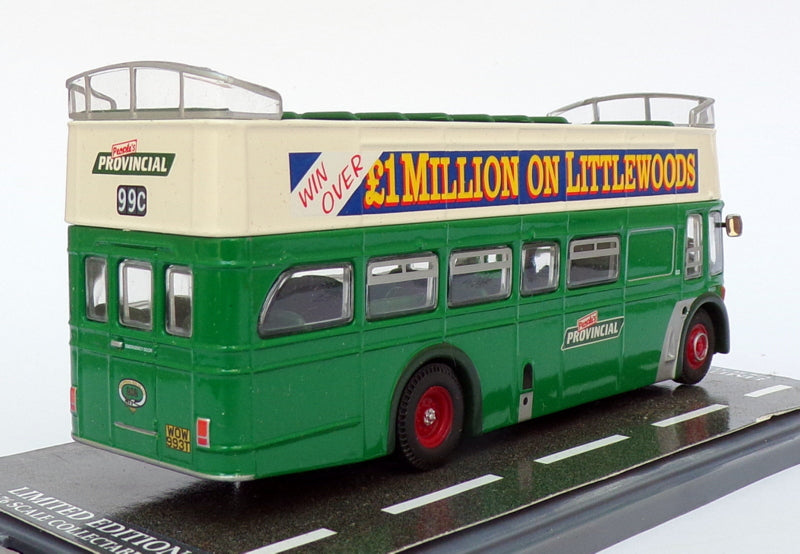 Corgi 1/76 Scale OM41908 - Leyland PD3 Queen Mary Open Top Bus R99C