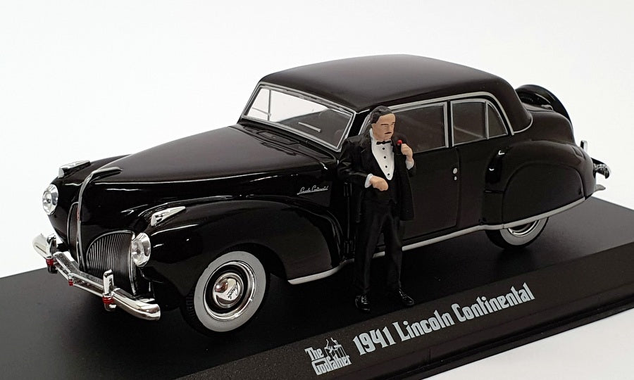 Greenlight 1/43 Scale 86552 - The Godfather 1941 Lincoln Continental + Figure