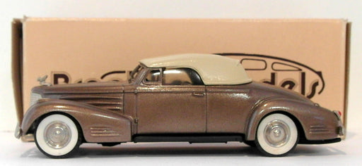 Brooklin 1/43 Scale BRK14 003  - 1940 Cadillac V16 Conv Metallic Dark Bronze