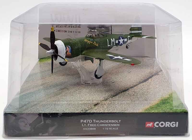 Corgi 1/72 Scale Model Aircraft AA33809 - P47D Thunderbolt Lt Fred Christensen