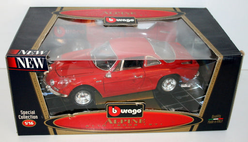 BURAGO 1/18 3012 ALPINE A110 1600S 1971 RED