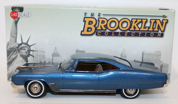 Brooklin Models 1/43 BRK215 - 1967 Buick Wildcat 2Dr Hardtop Sport Coupe - Blue