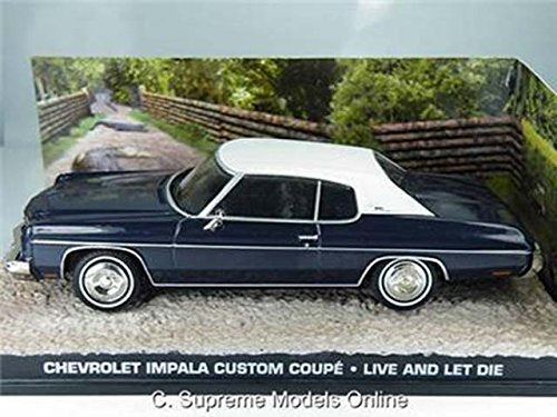 Fabbri 1/43 Scale Diecast Model - Chevrolet Impala Custom Coupe - Live & Let Die