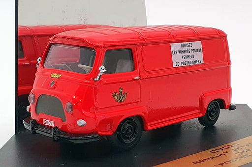 City 1/43 Scale CV020 - 1959 Renault Estafette Van Postes Belges - Red