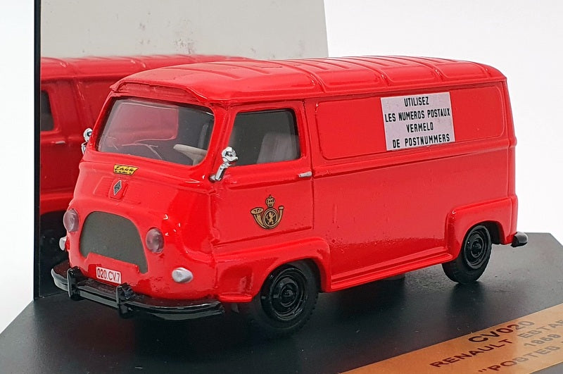 City 1/43 Scale CV020 - 1959 Renault Estafette Van Postes Belges - Red