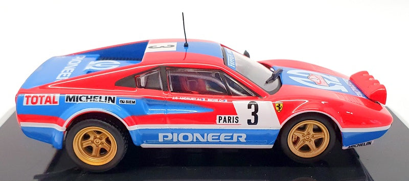 Burago 1/43 Scale Diecast #18-36304 - Ferrari 308 GTB #3 1982 Monte Carlo - Red