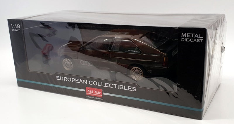 Sunstar 1/18 Scale Diecast 4162 - 1983 Audi Quattro - Havana Brown