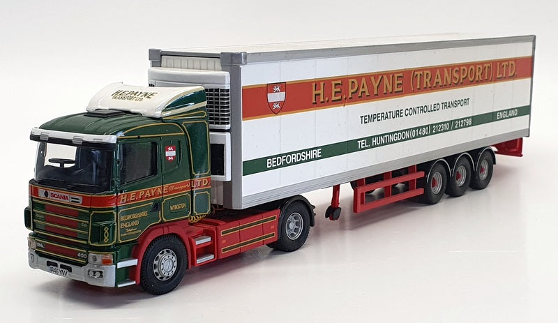 Scania 1/50 Scale - Mat114 - Scania Class L Truck & Fridge Trailer - HE Payne