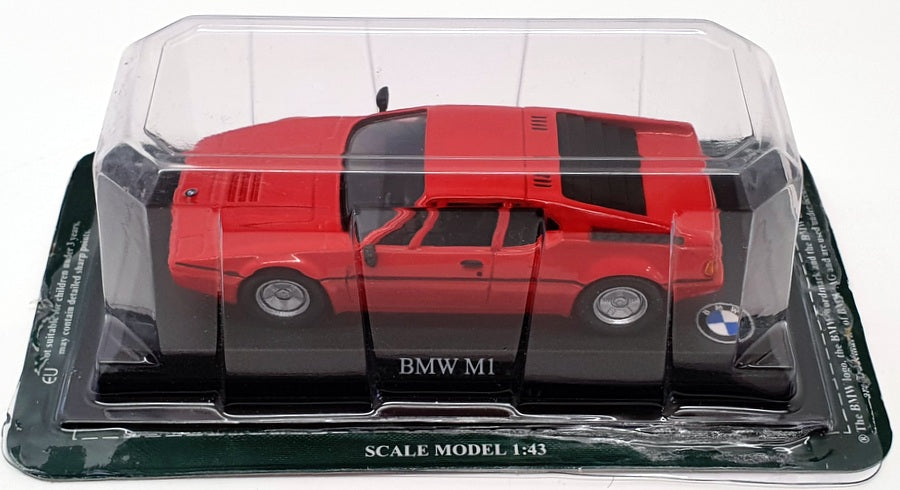 Altaya 1/43 Scale Model Car AL41020C - BMW M1 - Red