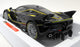 Burago 1/18 Scale Diecast - 18-16907B Ferrari FXX K Black Yellow Model Supercar