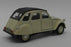 Citroen 2CV - Cream - Kinsmart Pull Back & Go Diecast Metal Model Car
