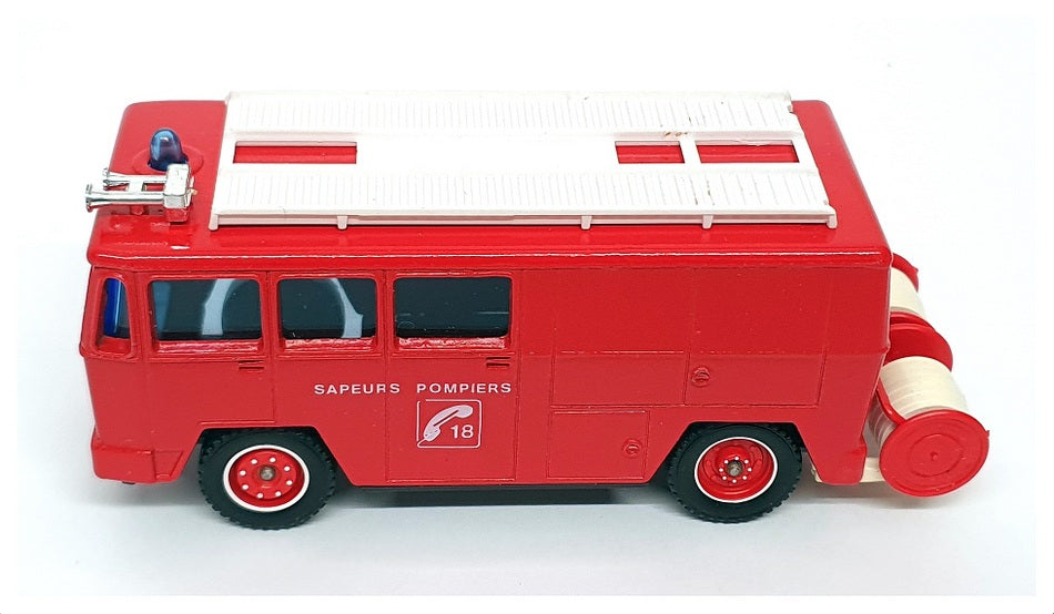 Solido 1/55 Scale Diecast 2106 - Berliet Gak 17 Fire Engine - Red/White