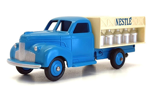 CIJ Dan Toys 10cm Long Diecast 05 - Camion Laitier Truck Nestle - Blue/White