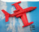 Matchbox 10cm Long 28515 - SB1 Lear Jet Skybusters Datapost - Red
