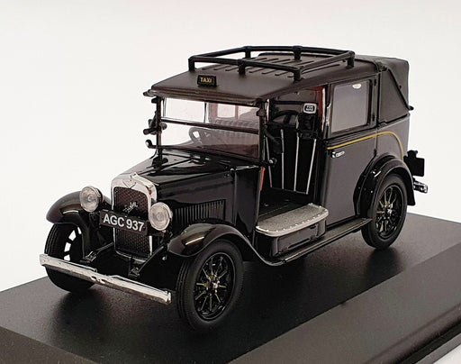 Oxford Diecast 1/43 Scale AT001 - Austin Low Loader Taxi - Black