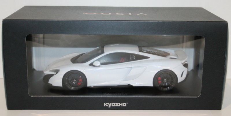 Kyosho 1/18 Scale Diecast C09541W - McLaren 675LT - White