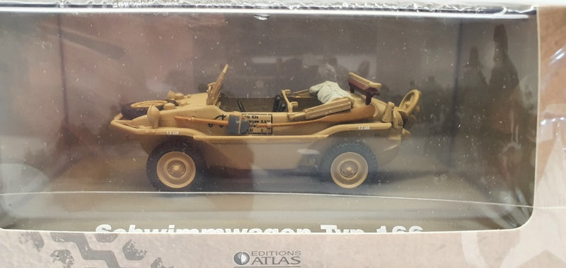 Atlas Edition 1/43 Scale Diecast 6690 021 - Schwimmwagen Typ 166