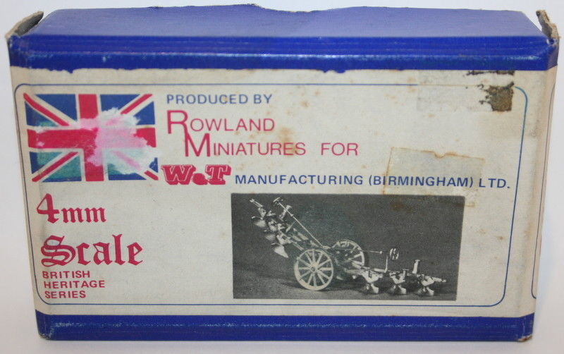 Rowland Miniatures W&T 4MM Scale White Metal Kit - B6 - Anti Balance Plough