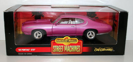 ERTL 1/18 7978 STREET MACHINES '69 PONTIAC GTO - PINK