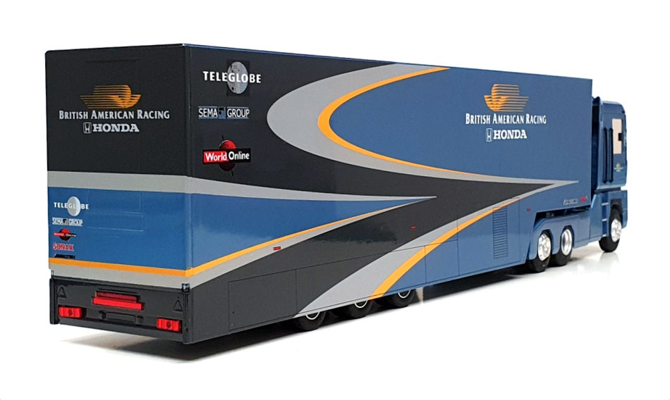 Eligor 1/43 Scale 11245 - Renault F1 Transporter Truck Honda - Blue