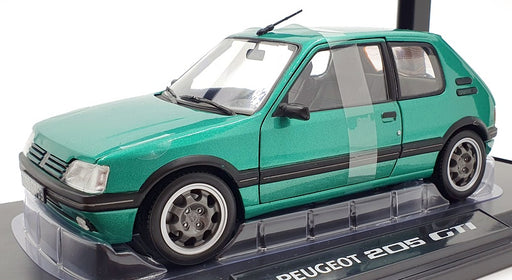 Norev 1/18 Scale Diecast 184850 - Peugeot 205 Griffe 1990 - Green
