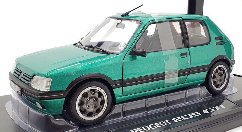Norev 1/18 Scale Diecast 184850 - Peugeot 205 Griffe 1990 - Green