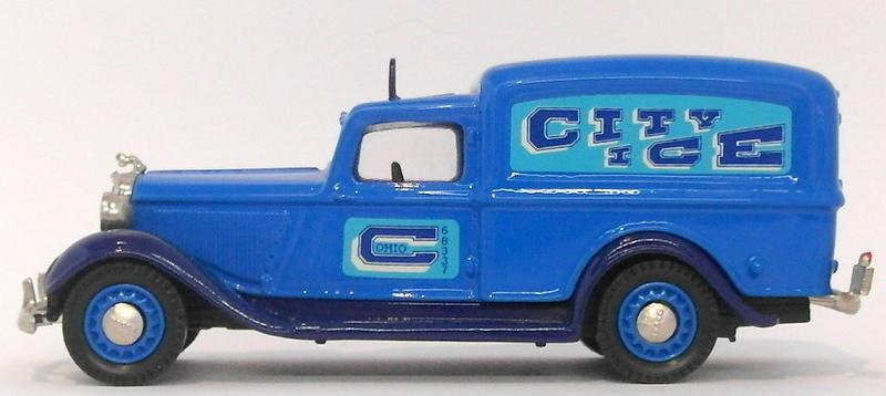 Brooklin 1/43 Scale BRK16 018B  - 1935 Dodge Van City Ice Delivery Blue