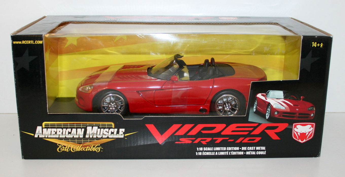 ERTL 1/18 33084 DODGE VIPER SRT-10 - RED