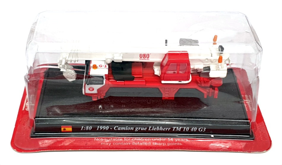 Del Prado 1/80 Scale 231222H - 1990 Camion Grue Liebherr TM 10 40 G3