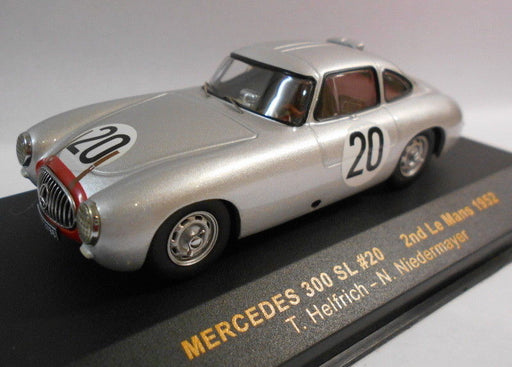 Ixo 1/43 Scale - LMC098 MERCEDES 300 SL #20 2ND LE MANS 1952