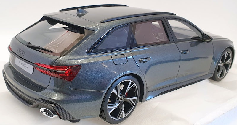 Top Speed 1/18 Scale TS0316 - Audi RS6 Avant Carbon Black - Daytona Grey