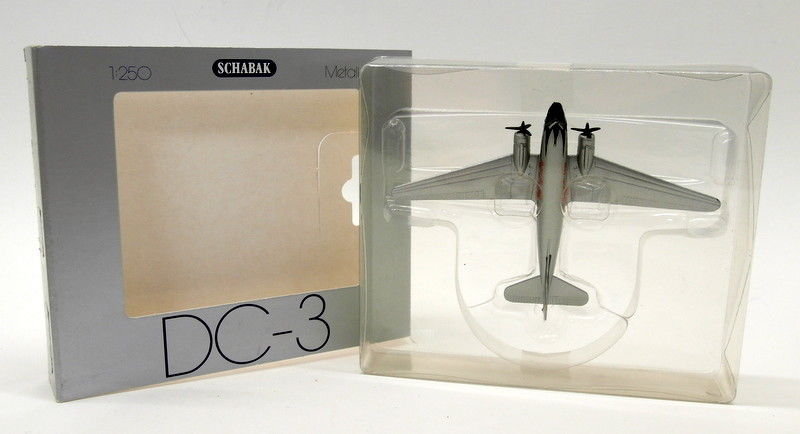 Schabak 1/250 Scale Diecast - 1028/23 Douglas DC-3 United