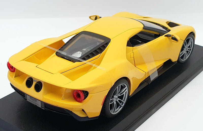 Maisto 1/18 Scale Diecast - 46629 - 2017 Ford GT - Yellow